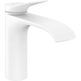 Hansgrohe - Vivenis Single-hole Faucet 110 with Pop-Up Drain, 1.2 GPM in Matte White - Matte White