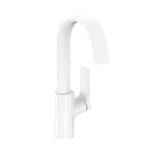 Hansgrohe - Vivenis Single-hole Faucet 210 with Swivel Spout and Pop-Up Drain, 1.2 GPM in Matte White - Matte White