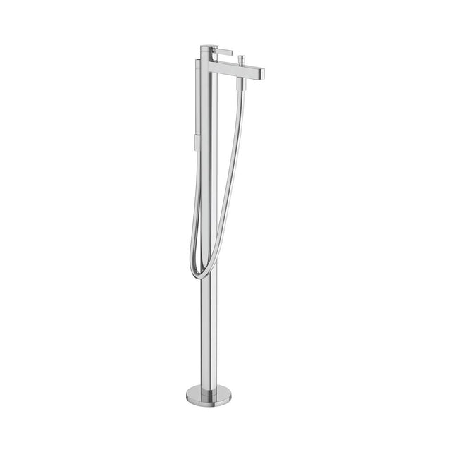 Hansgrohe - Finoris Freestanding Tub Filler Trim with 1.75 GPM Handshower in Chrome - Chrome