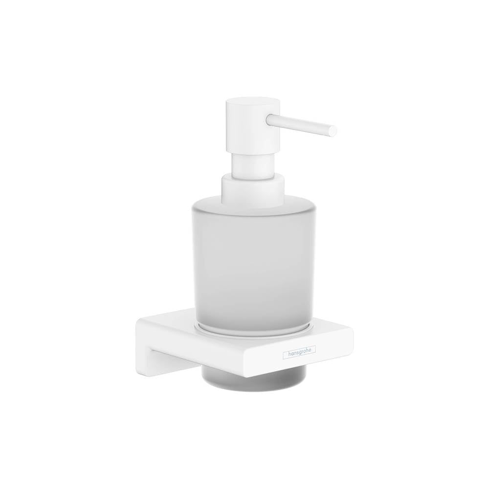 Hansgrohe - AddStoris Liquid Soap Dispenser  in Matte White - Matte White