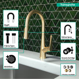 Talis S HighArc Kitchen Faucet, 2-Spray Pull-Down, 1.75 GPM in Chrome