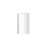 Hansgrohe - XtraStoris Individual Wall Niche Matte White with Design Frame 12''x 6''x 4''  in Matte White - Matte White