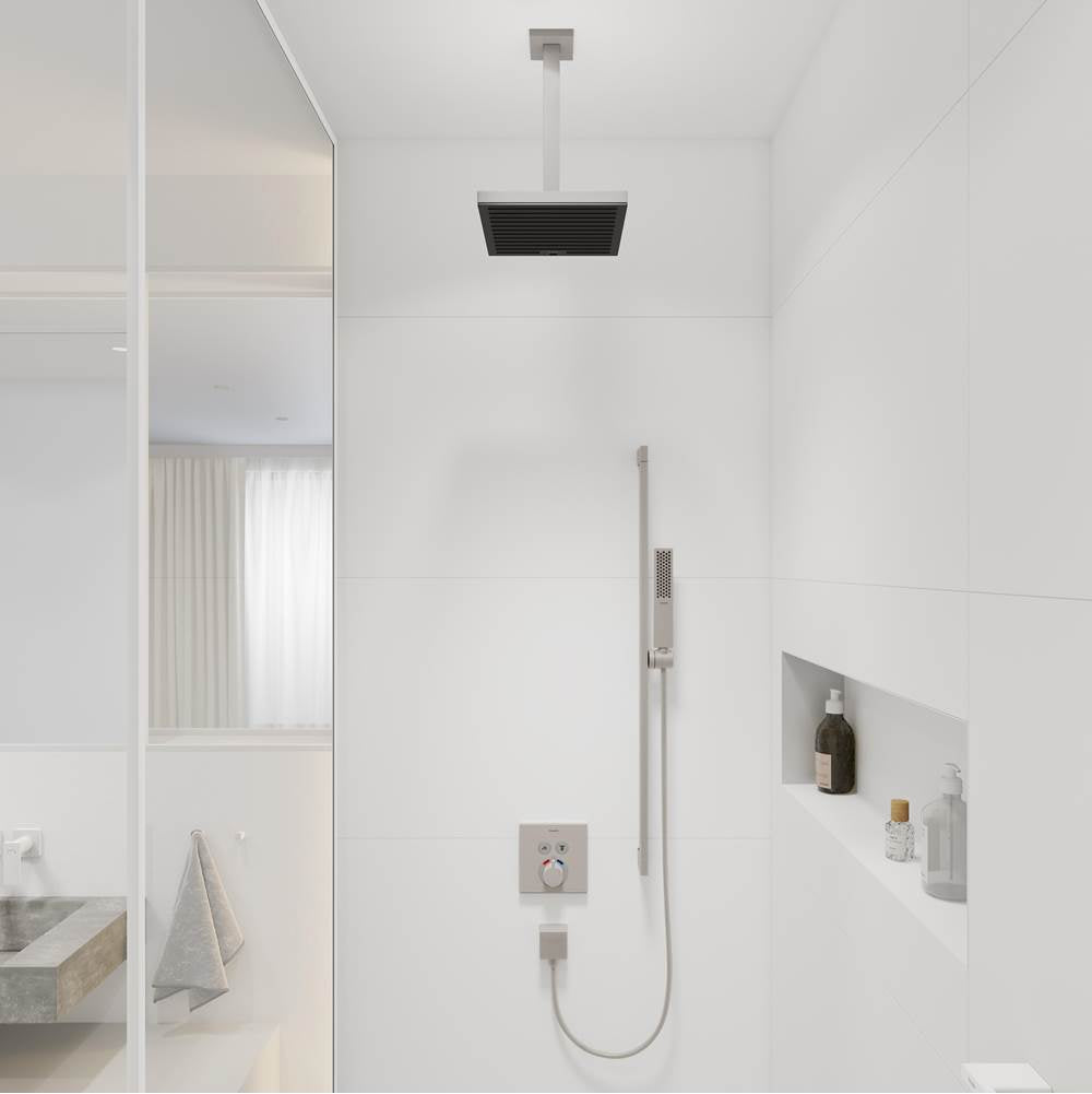 Pulsify E Extension Pipe for Ceiling Mount E, 12'' in Chrome