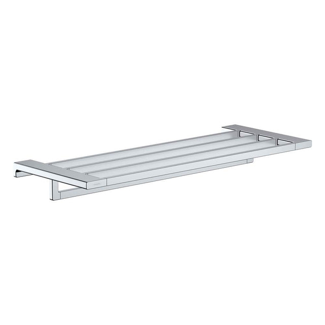 Hansgrohe - AddStoris Towel Rack with Towel Bar in Chrome - Chrome