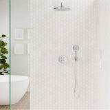 FixFit S Wall Outlet with Handshower Holder in Chrome