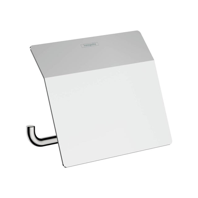 Hansgrohe - AddStoris Toilet Paper Holder with Cover in Chrome - Chrome