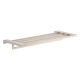 Hansgrohe - AddStoris Towel Rack with Towel Bar in Brushed Nickel - Brushed Nickel
