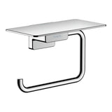 Hansgrohe - AddStoris Toilet Paper Holder with Shelf in Chrome - Chrome