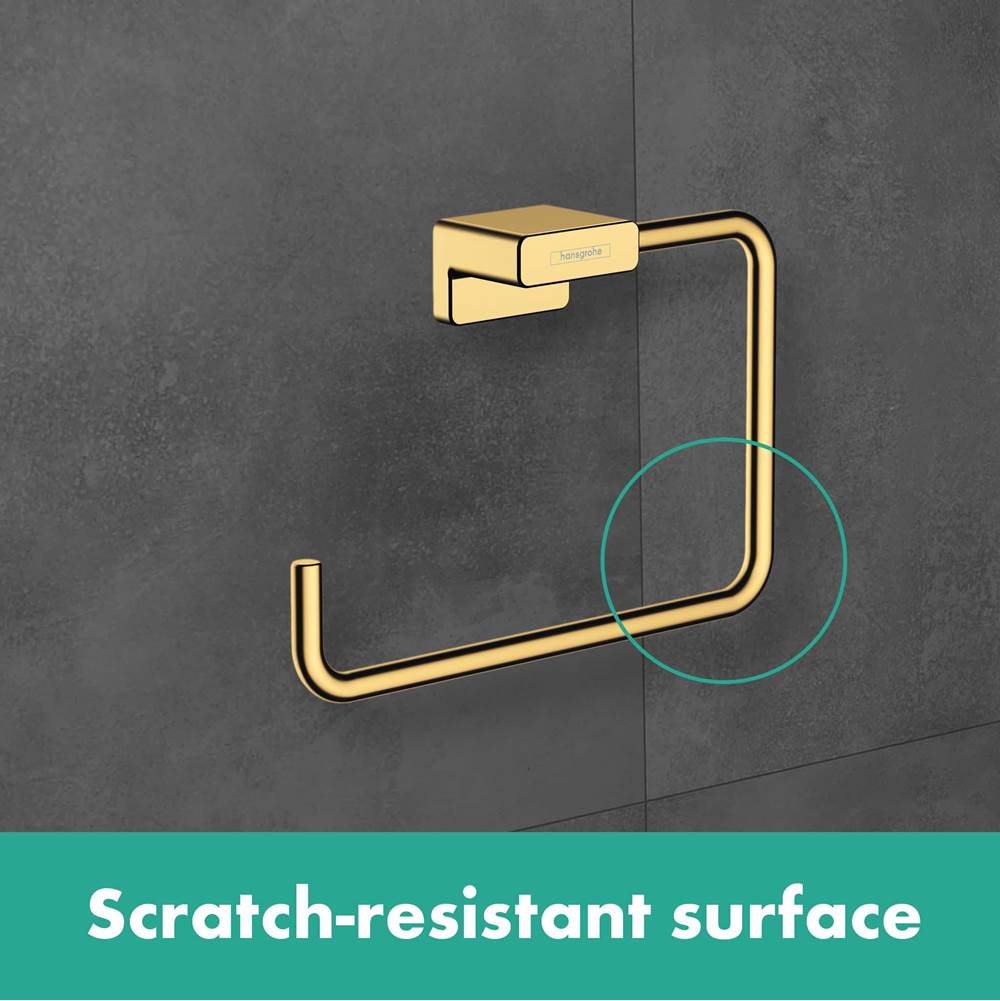 AddStoris Towel Ring in Chrome
