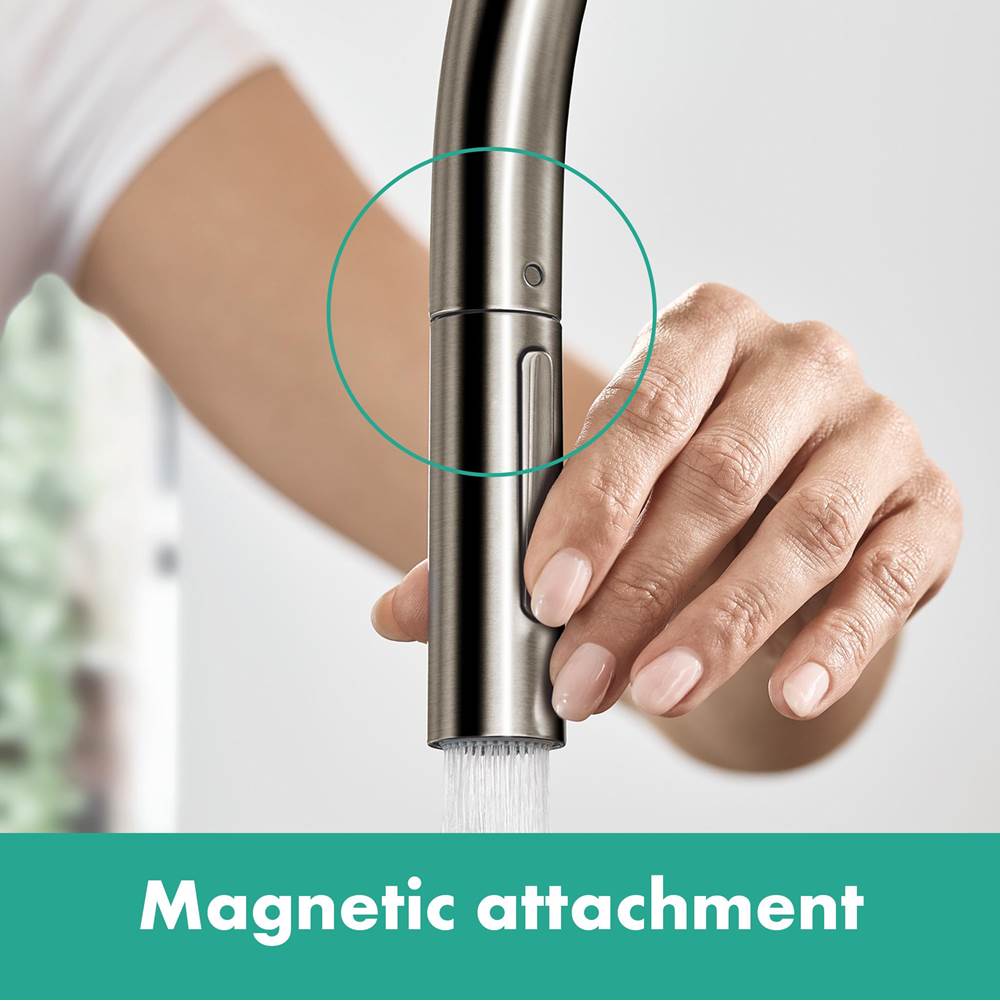 Talis N HighArc Kitchen Faucet, O-Style 2-Spray Pull-Down, 1.75 GPM in Chrome