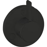 Hansgrohe - Ecostat Diverter Trim S Trio/Quattro in Matte Black - Matte Black
