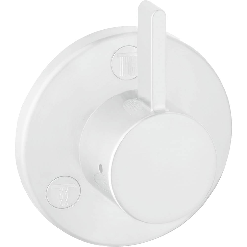 Hansgrohe - Ecostat Diverter Trim S Trio/Quattro in Matte White - Matte White