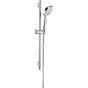 Hansgrohe - Croma Select E Wallbar Set 110 3-Jet 24'', 2.5 GPM in Chrome - Chrome