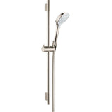 Hansgrohe - Croma Select E Wallbar Set 110 3-Jet 24'', 2.5 GPM in Brushed Nickel - Brushed Nickel