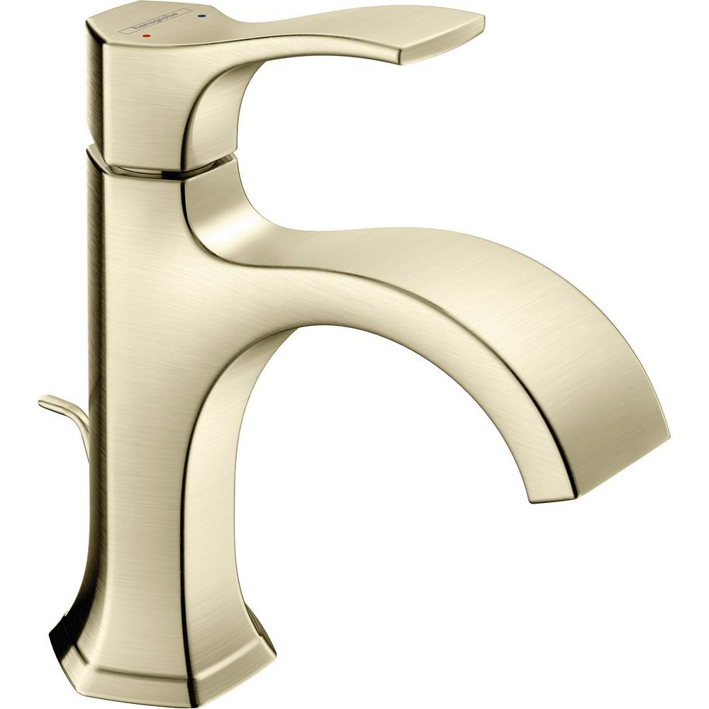 Hansgrohe - Locarno Single-Hole Faucet 110 with Pop-Up Drain, 1.2 GPM in Brushed Nickel - Brushed Nickel