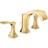 Hansgrohe - Locarno Widespread Faucet 110 with pop-up drain, 1.2 GPM in Brushed Gold Optic - Brushed Gold Optic