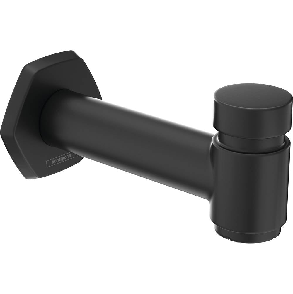 Hansgrohe - Locarno Tub Spout with Diverter in Matte Black - Matte Black