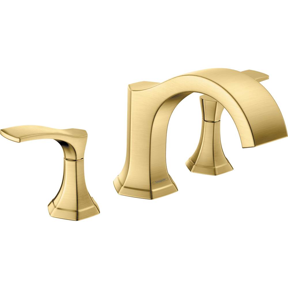 Hansgrohe - Locarno 3-Hole Roman Tub Set Trim in Brushed Gold Optic - Brushed Gold Optic