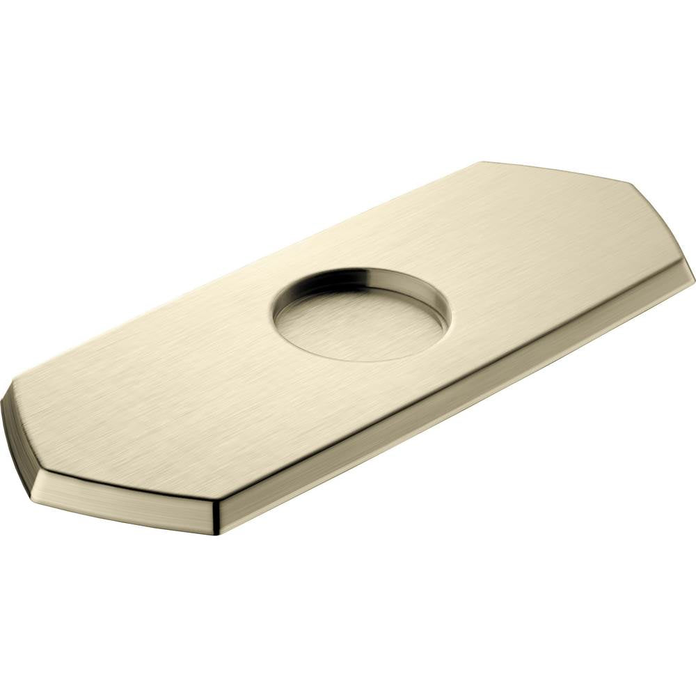 Hansgrohe - Locarno Base Plate for Single-Hole Faucets in Brushed Nickel - Brushed Nickel