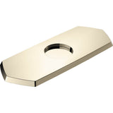Hansgrohe - Locarno Base Plate for Single-Hole Faucets in Polished Nickel - Polished Nickel