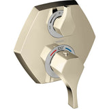 Hansgrohe - Locarno Thermostatic Trim with Volume Control in Polished Nickel - Polished Nickel