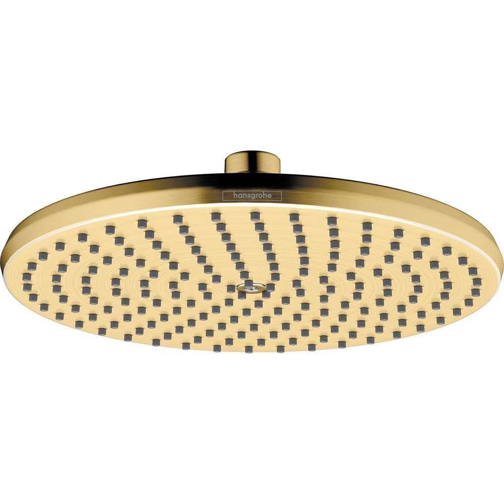 Hansgrohe - Locarno Showerhead 240 1-Jet, 2.5 GPM in Brushed Gold Optic - Brushed Gold Optic
