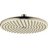 Hansgrohe - Locarno Showerhead 240 1-Jet, 2.5 GPM in Brushed Nickel - Brushed Nickel