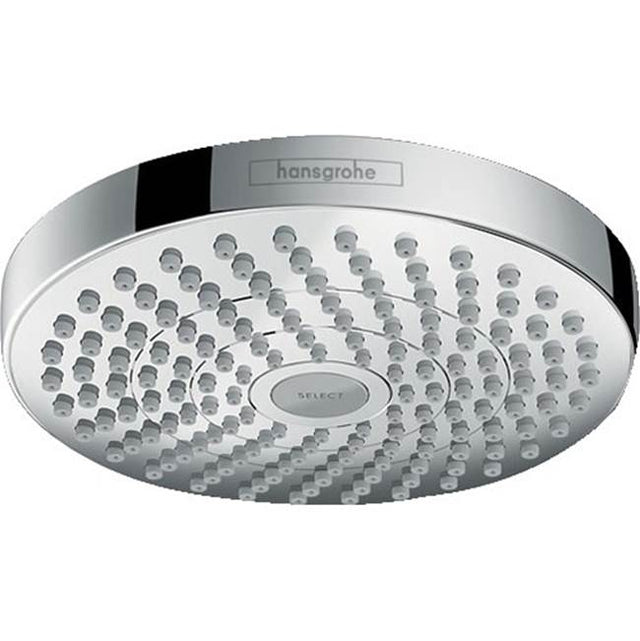 Hansgrohe - Croma Select S Showerhead 180 2-Jet, 2.5 GPM  in Chrome - Chrome