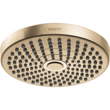 Hansgrohe - Croma Select S Showerhead 180 2-Jet, 2.5 GPM  in Brushed Bronze - Brushed Bronze