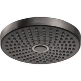 Hansgrohe - Croma Select S Showerhead 180 2-Jet, 2.5 GPM  in Brushed Black Chrome - Brushed Black Chrome