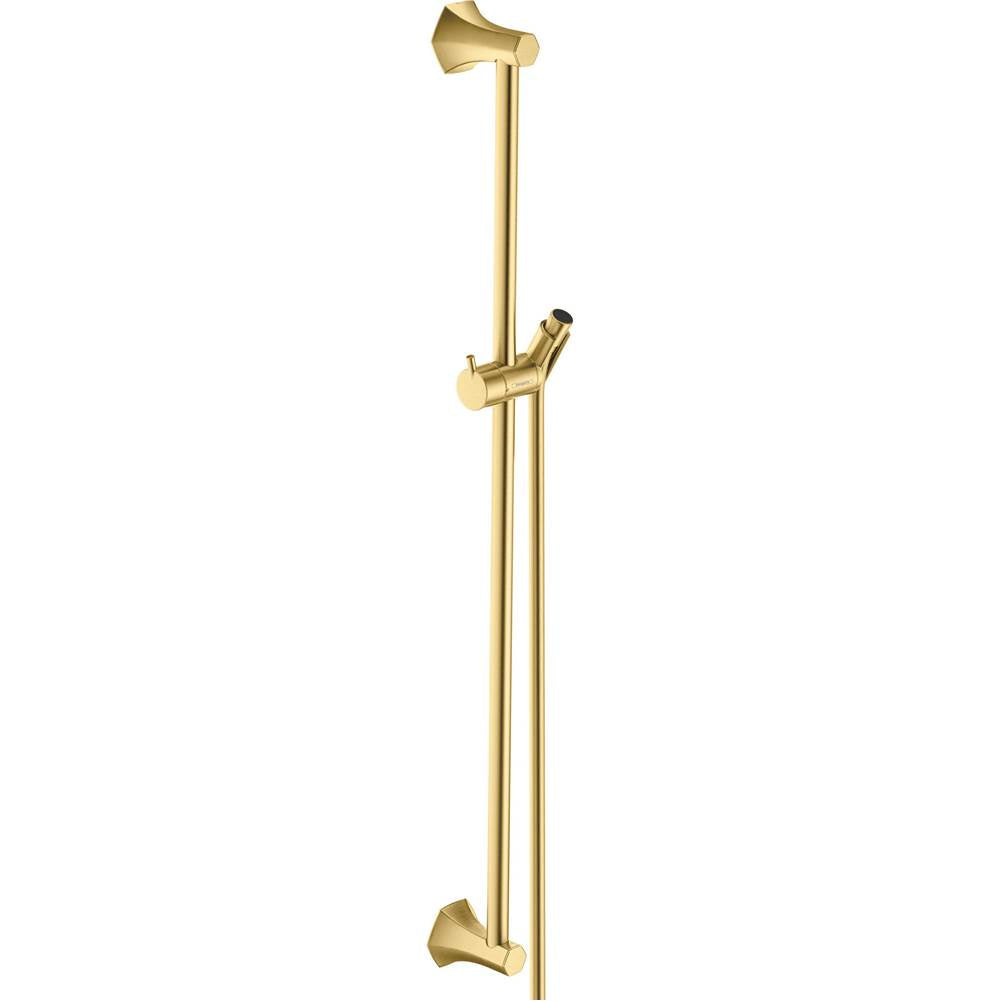 Hansgrohe - Locarno Wallbar 24'' in Brushed Gold Optic - Brushed Gold Optic
