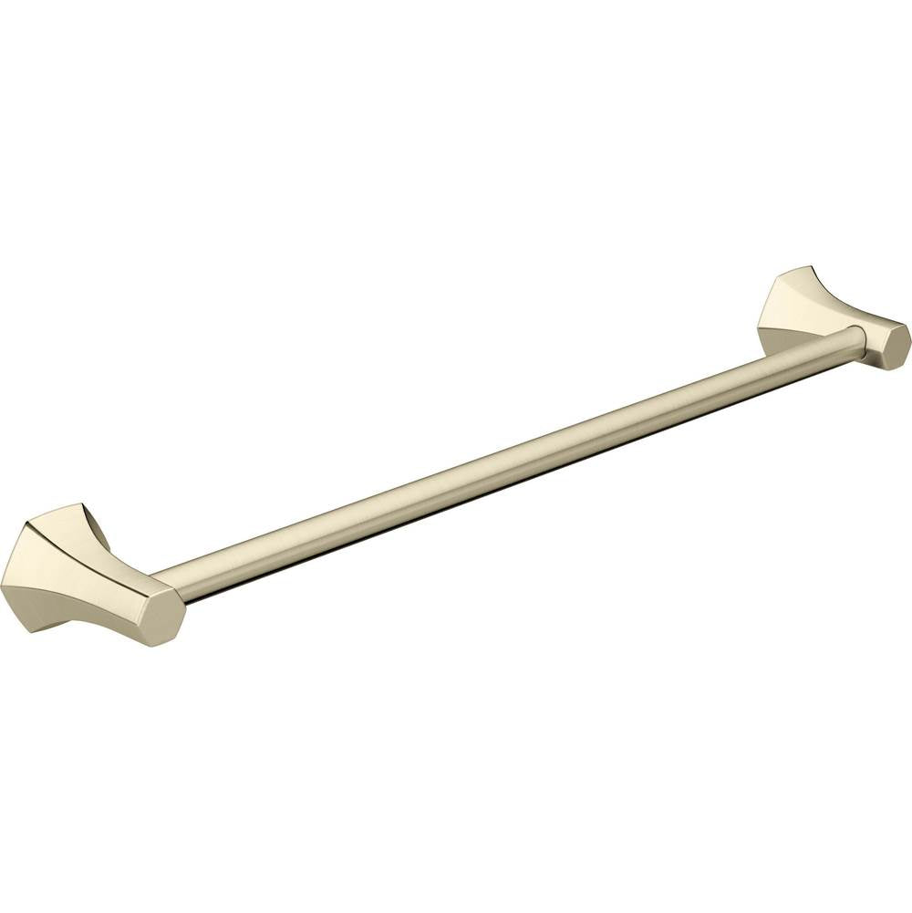 Hansgrohe - Locarno Towel Bar, 24'' in Brushed Nickel - Brushed Nickel