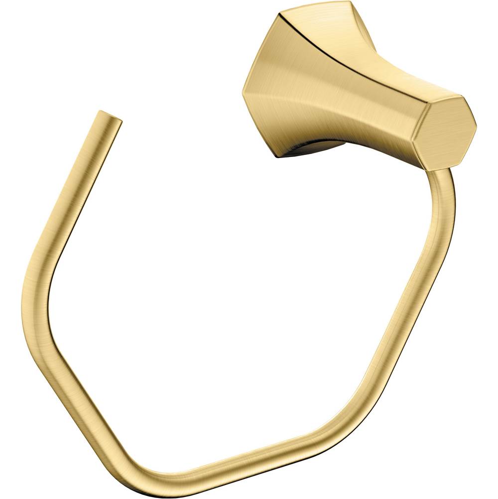 Hansgrohe - Locarno Towel Ring in Brushed Gold Optic - Brushed Gold Optic