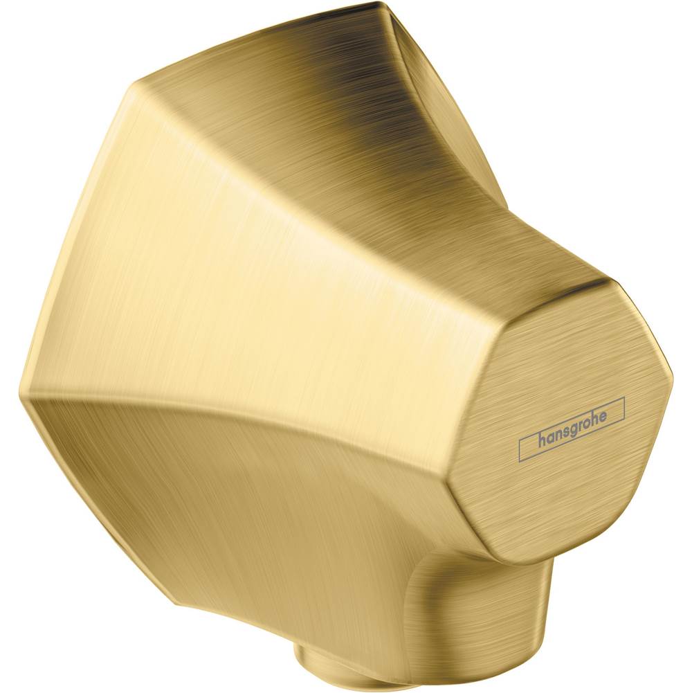 Hansgrohe - Locarno Wall Outlet with Check Valves in Brushed Gold Optic - Brushed Gold Optic
