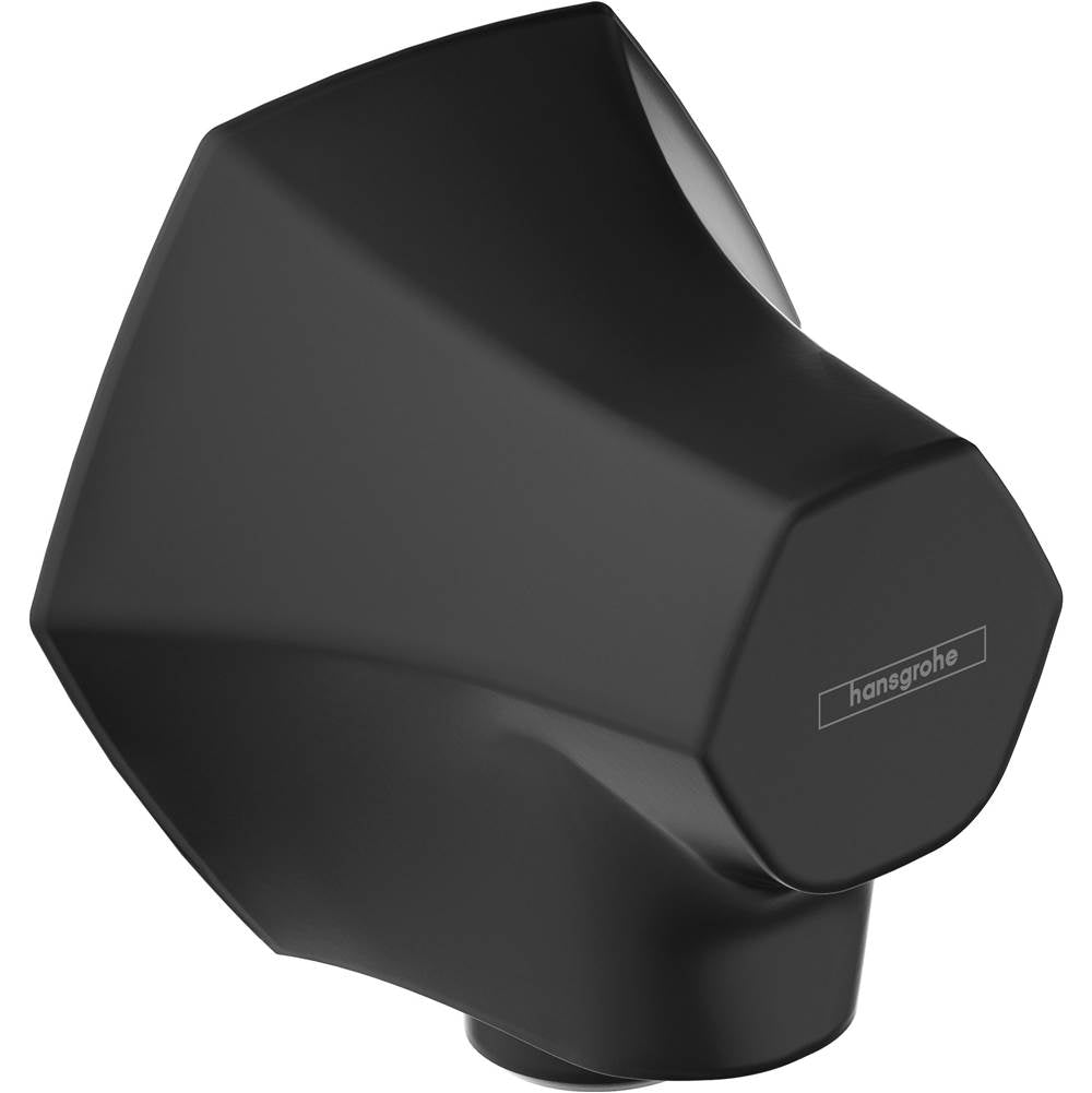 Hansgrohe - Locarno Wall Outlet with Check Valves in Matte Black - Matte Black