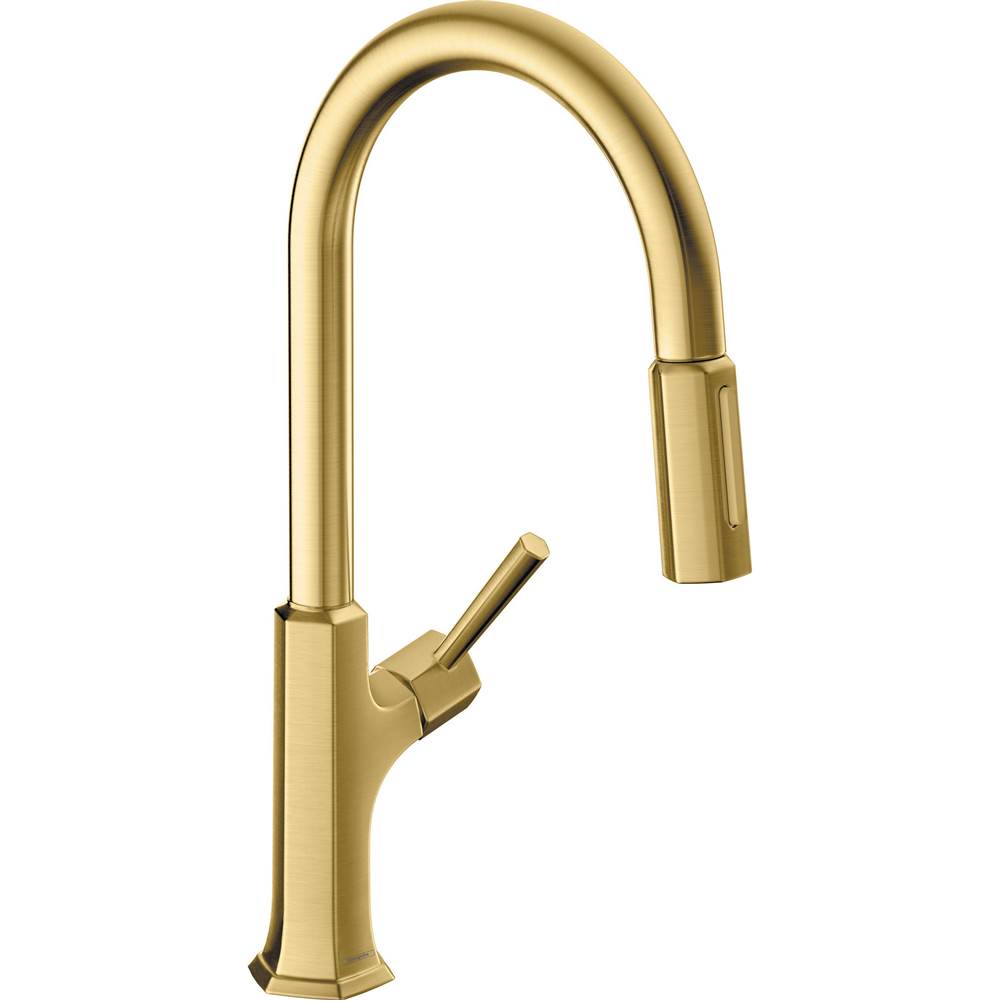 Hansgrohe - Locarno HighArc Kitchen Faucet, 2-Spray Pull-Down, 1.75 GPM in Brushed Gold Optic - Brushed Gold Optic