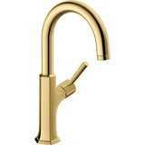Hansgrohe - Locarno Bar Faucet, 1.5 GPM in Brushed Gold Optic - Brushed Gold Optic