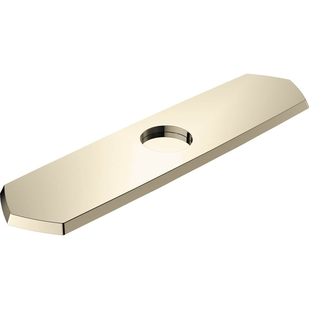 Hansgrohe - Locarno Base Plate for Single-Hole Kitchen Faucets, 10'' in Polished Nickel - Polished Nickel