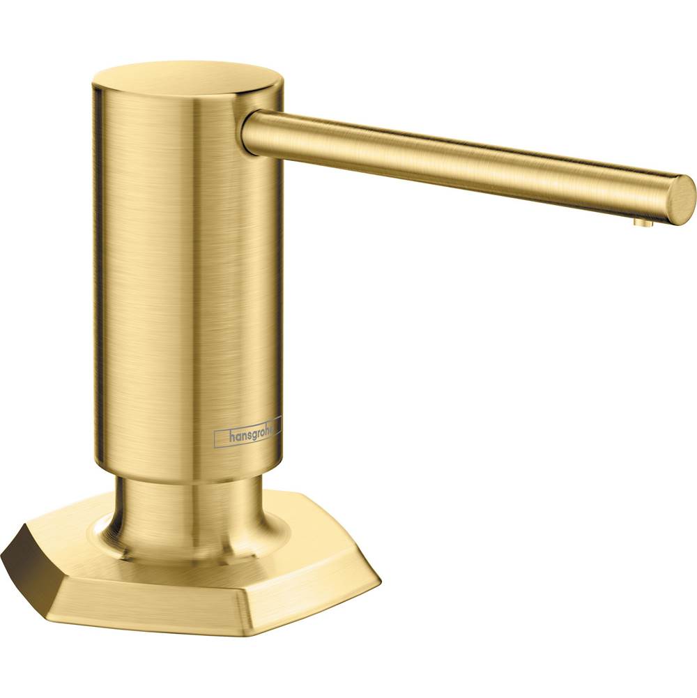 Hansgrohe - Locarno Soap Dispenser in Brushed Gold Optic - Brushed Gold Optic