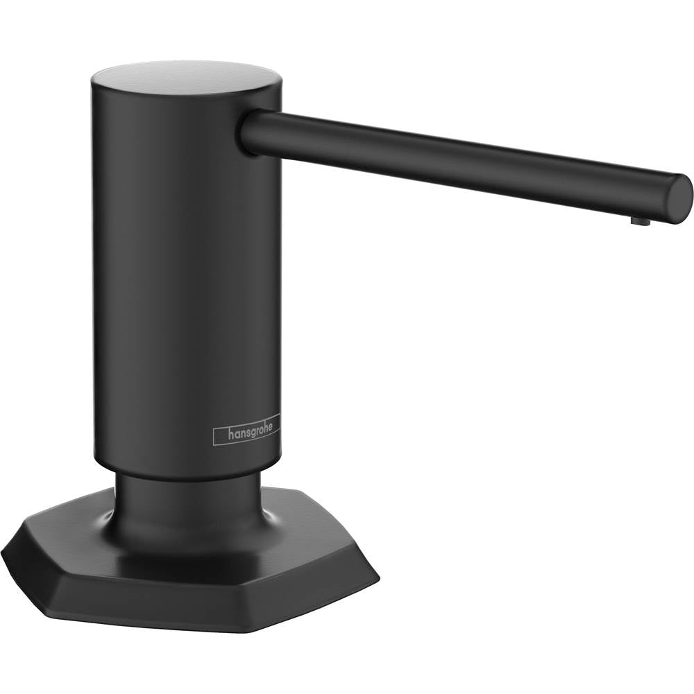 Hansgrohe - Locarno Soap Dispenser in Matte Black - Matte Black