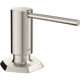 Hansgrohe - Locarno Soap Dispenser in Steel Optic - Steel Optic