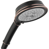 Hansgrohe - Croma 100 Classic Handshower 3-Jet, 1.5 GPM in Rubbed Bronze - Rubbed Bronze