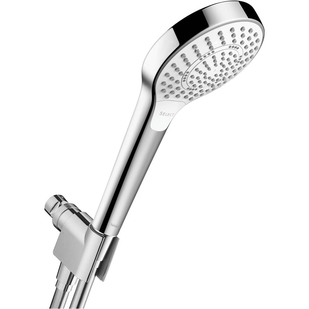 Hansgrohe - Croma Select S Handshower Set 110 3-Jet, 2.5 GPM in Chrome - Chrome