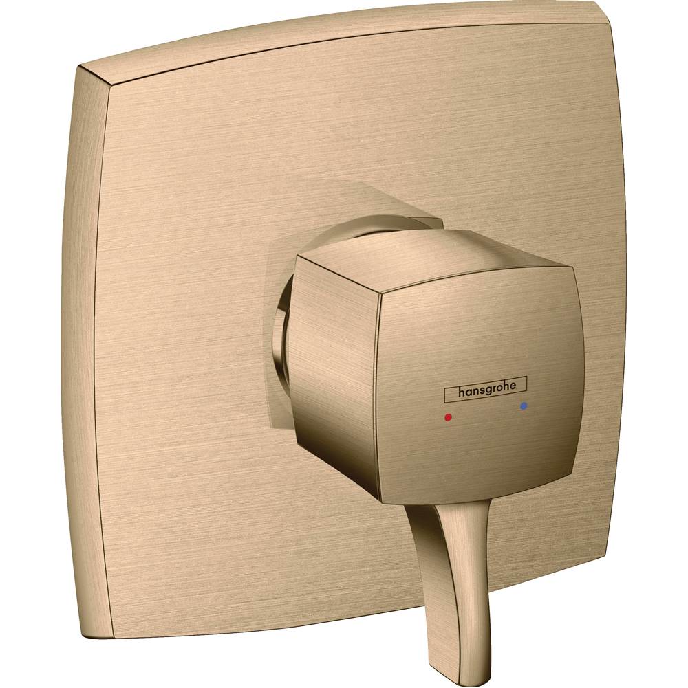 Hansgrohe - Ecostat Classic Pressure Balance Trim, Square in Brushed Bronze - Brushed Bronze