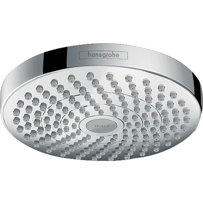 Hansgrohe - Croma Select S Showerhead 180 2-Jet, 1.5 GPM in Chrome - Chrome