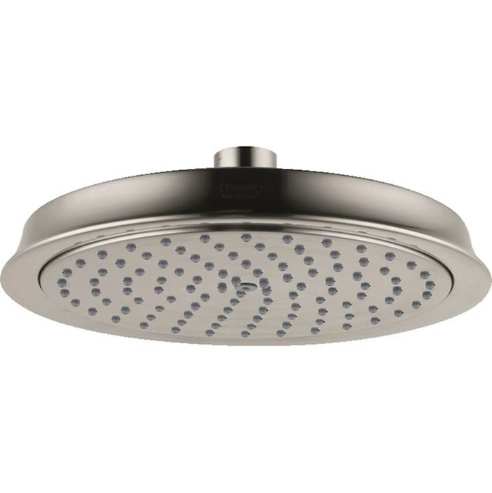 Hansgrohe - Raindance Classic Showerhead 180 1-Jet Rain, 1.75 GPM in Brushed Nickel - Brushed Nickel