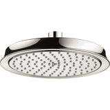 Hansgrohe - Raindance Classic Showerhead 180 1-Jet Rain, 1.75 GPM in Polished Nickel - Polished Nickel