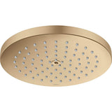 Hansgrohe - Raindance S Showerhead 180 1-Jet PowderRain, 2.5 GPM in Brushed Bronze - Brushed Bronze