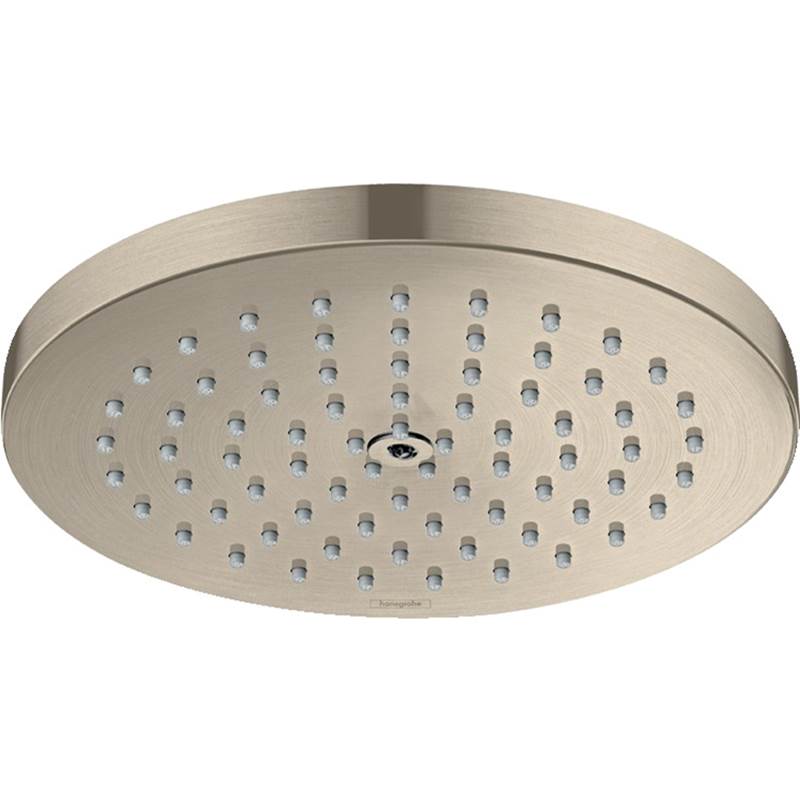 Hansgrohe - Raindance S Showerhead 180 1-Jet PowderRain, 1.5 GPM in Brushed Nickel - Brushed Nickel