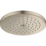 Hansgrohe - Raindance S Showerhead 180 1-Jet PowderRain, 1.5 GPM in Brushed Nickel - Brushed Nickel